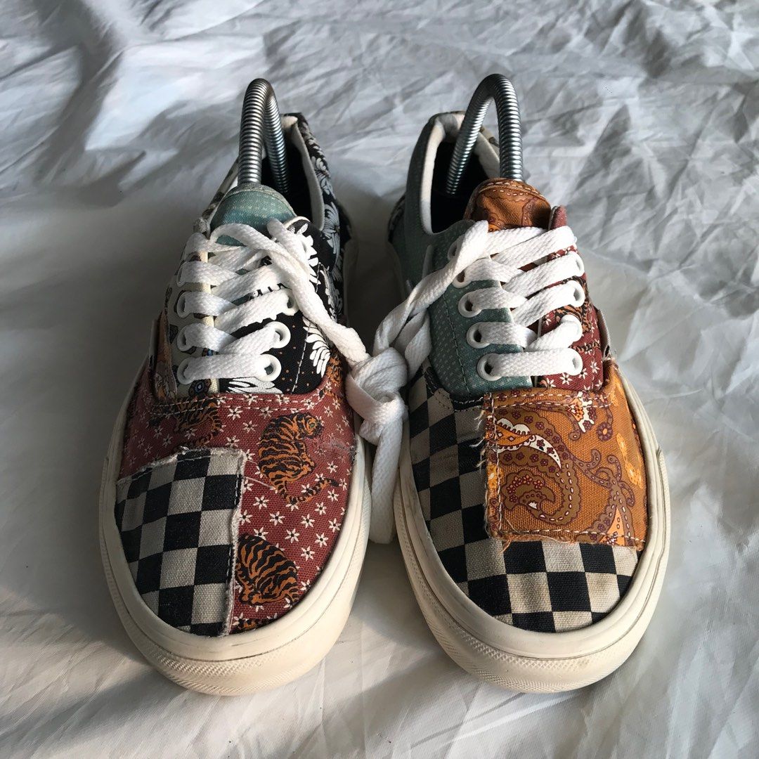 vans era patchwork tiger