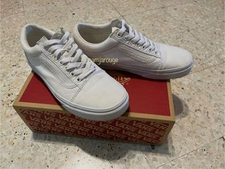 Vans old skool white on sale malaysia