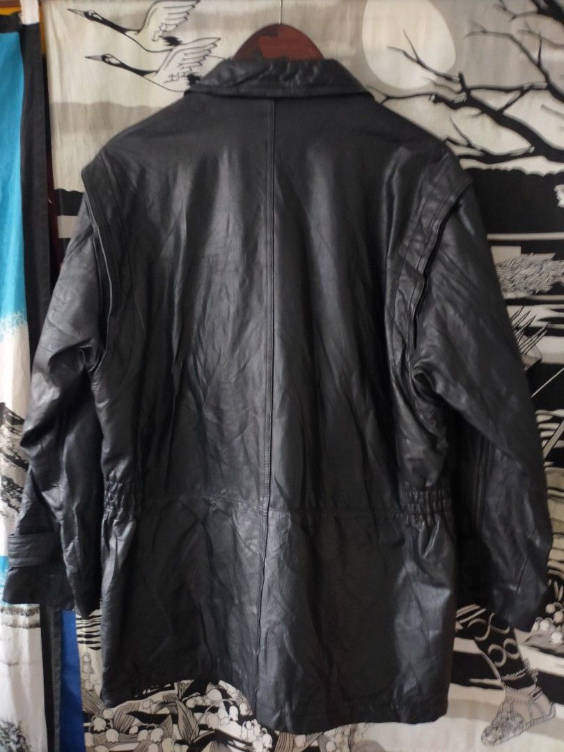 Tesco mens hotsell leather jacket