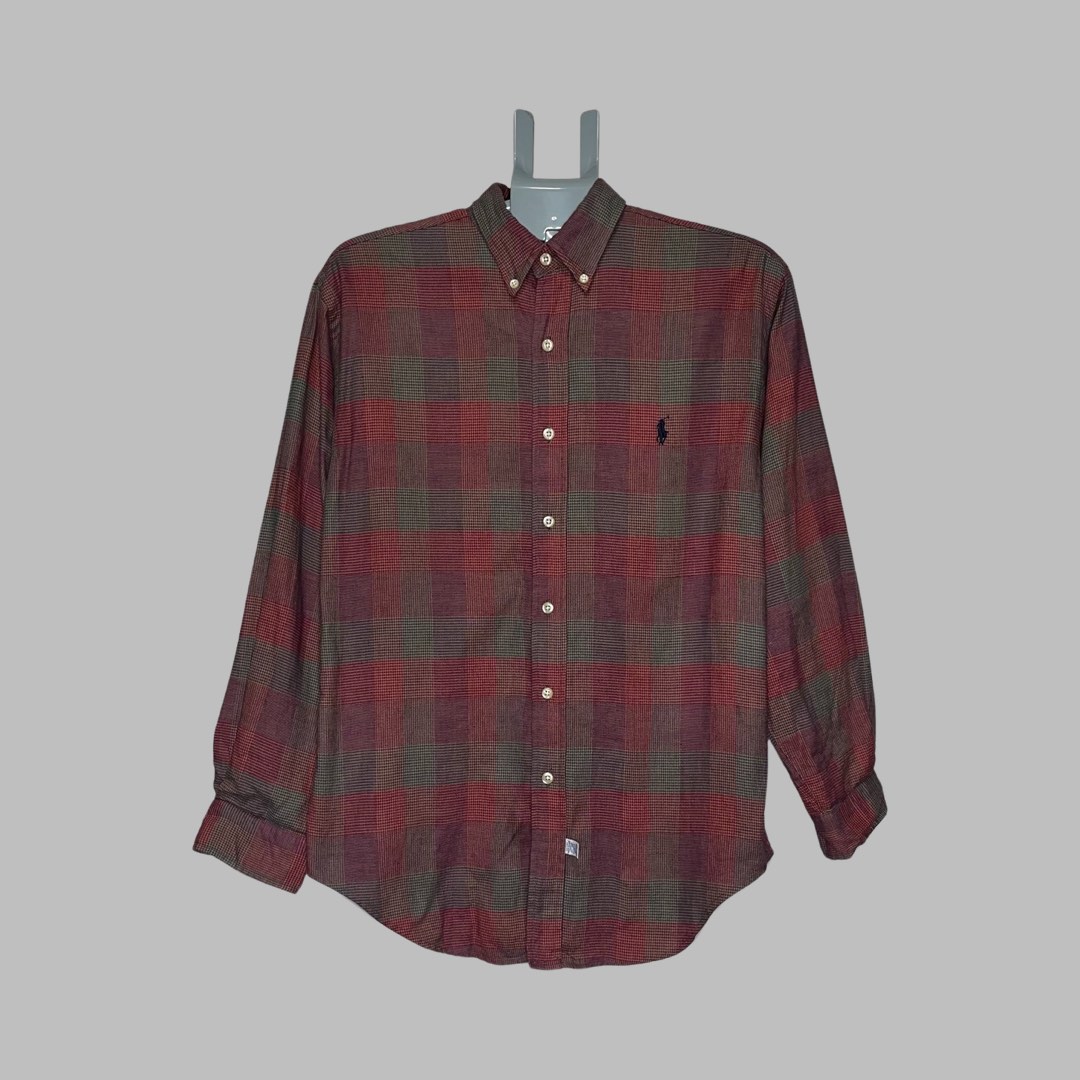 Ralph Lauren Classic Fit Long Sleeve Button Down Shirt Men's XL cotton blue type Vintage Second Hand main image 0