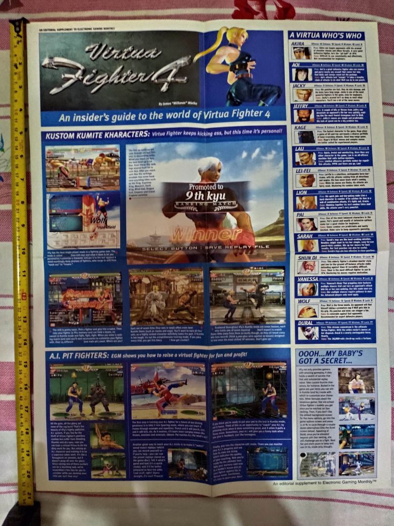 Panneau de commande SEGA Virtua Fighter 3 armoire d'arcade Astro City