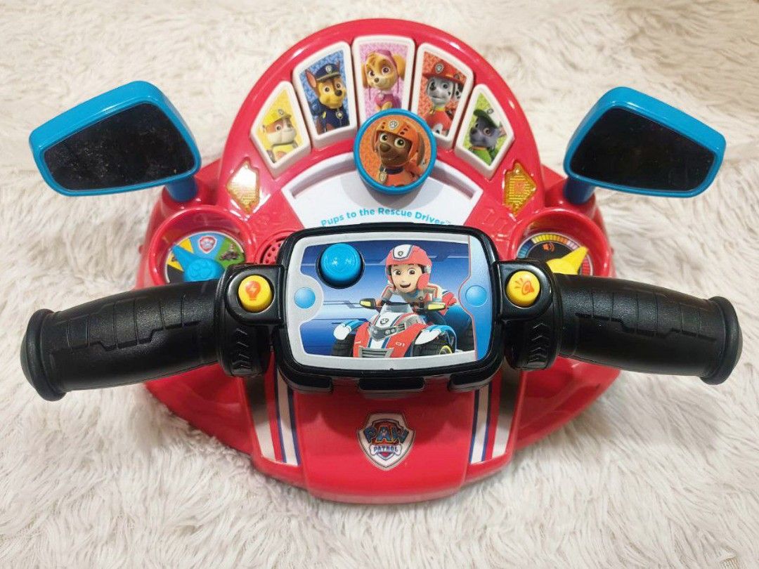 Vtech paw patrol steering wheel on sale