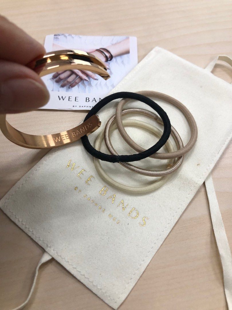 Gold hair tie bracelet cheap