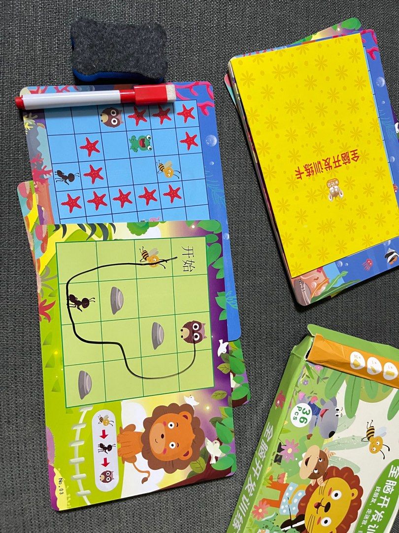 Wipe clean map tracing, Hobbies & Toys, Toys & Games on Carousell