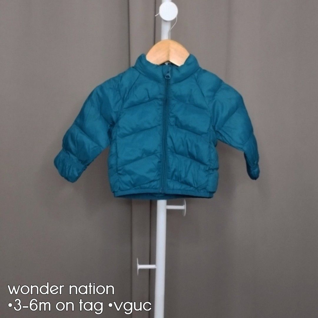 Wonder Nation Baby Puffer Winter Jacket Babies Kids Babies
