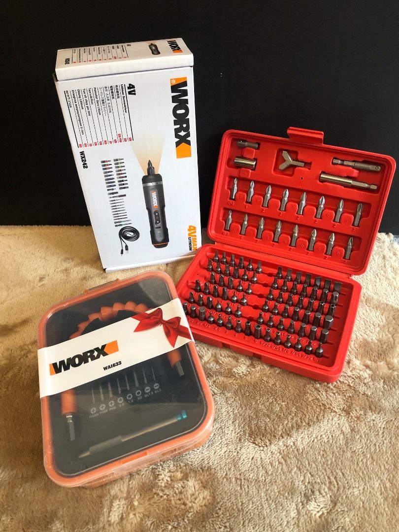 WORX Professional 145PCS Tooling Kit WX242 WX1633 Full 100