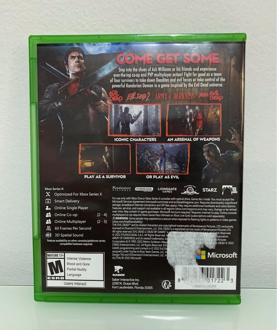 Evil Dead: The Game, Xbox Series X 