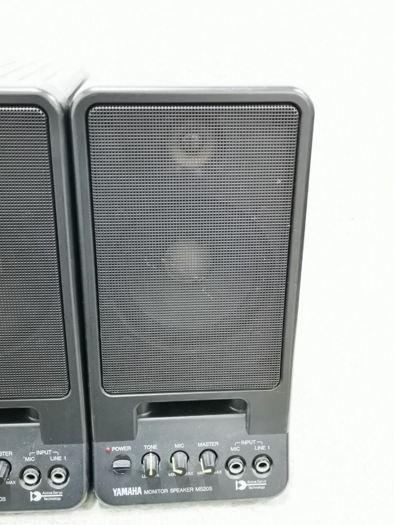 YAMAHA MS20S 監聽音箱一對, 音響器材, Soundbar、揚聲器、藍牙喇叭