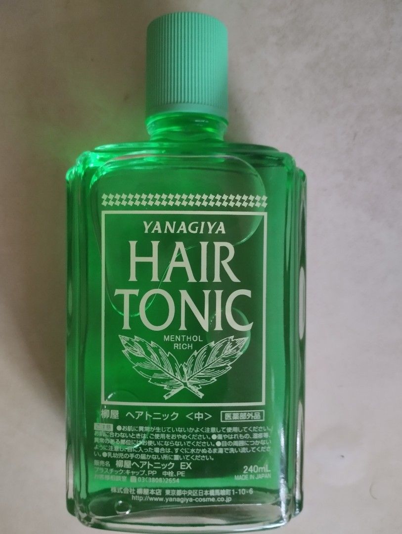 Yanagiya hair tonic, Beauty & Personal Care, Hair on Carousell