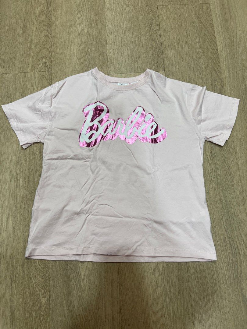 Zara Barbie T-Shirt, Women's Fashion, Tops, Other Tops on Carousell