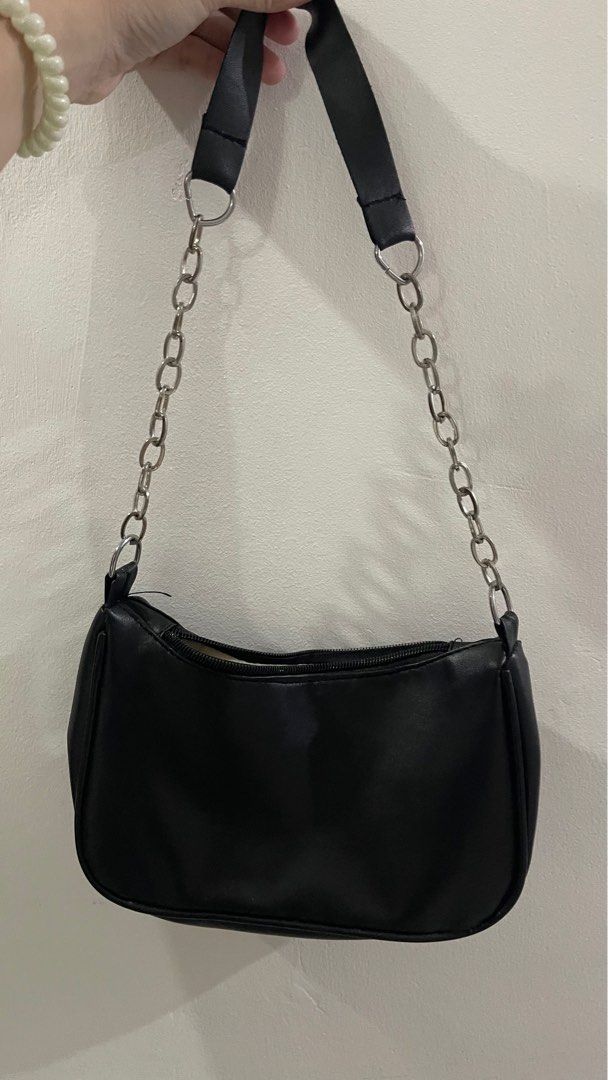 Retro Color Contrast Shoulder Bag, Niche Design Underarm Purse, Women's  Buckle Decor Crossbody Bag | SHEIN USA