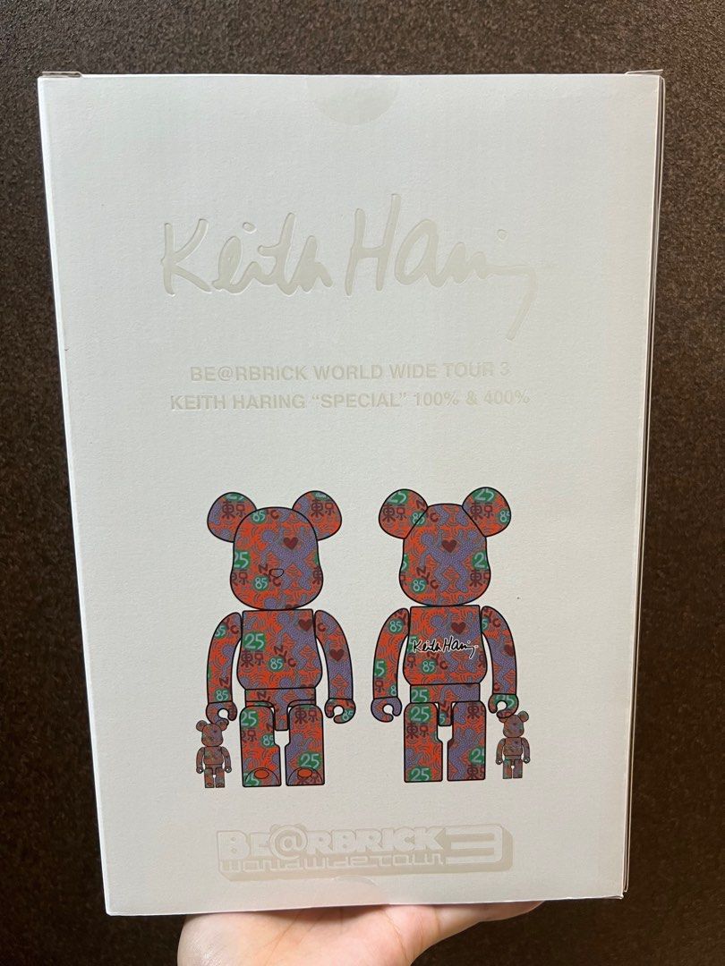 Keith Haring Special 100% & 400% Be@rbrick, 興趣及遊戲, 玩具& 遊戲