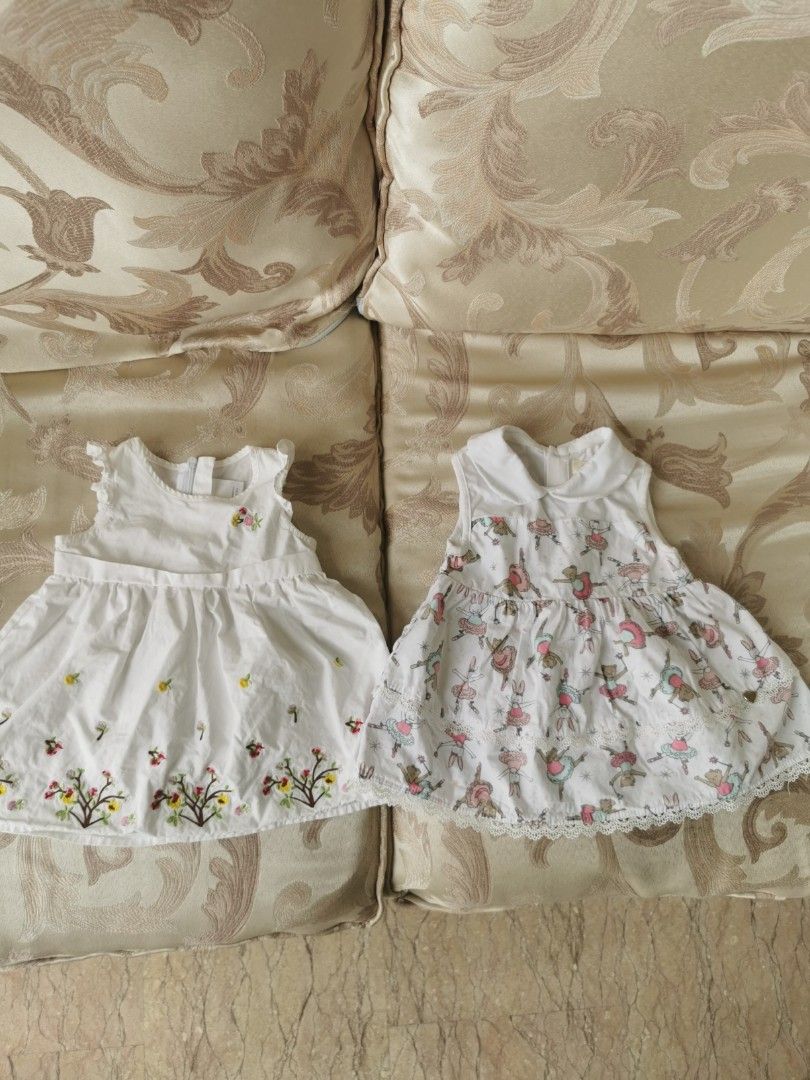White dress 6 months on sale