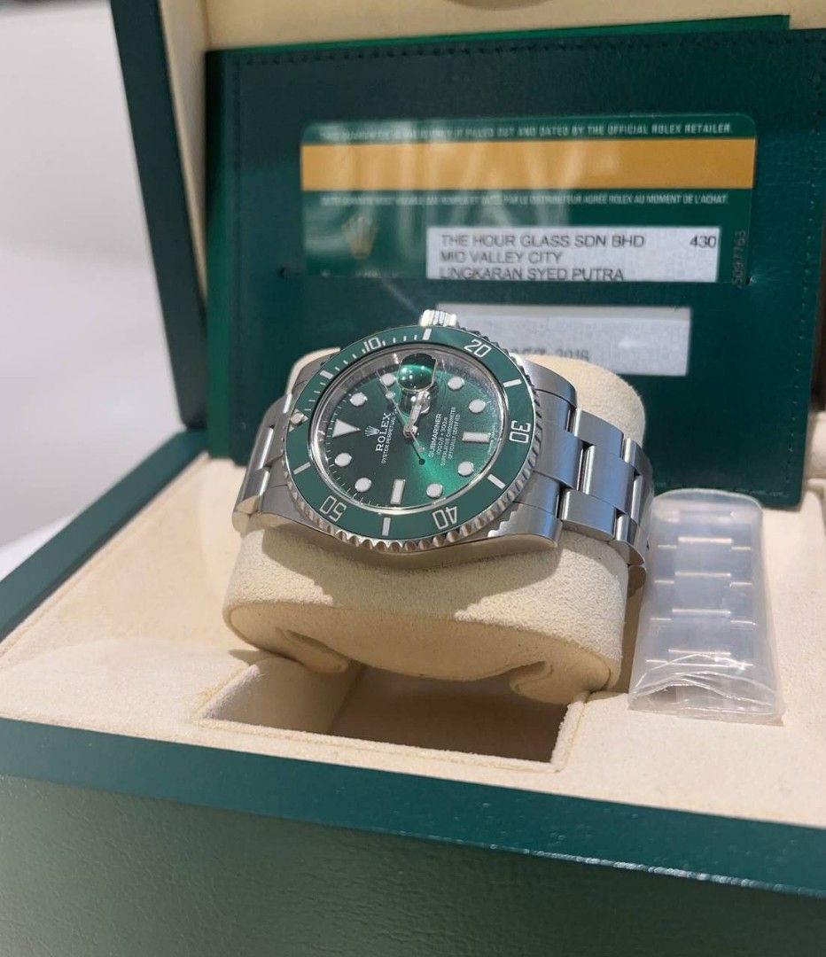 Rolex discount hulk 2016