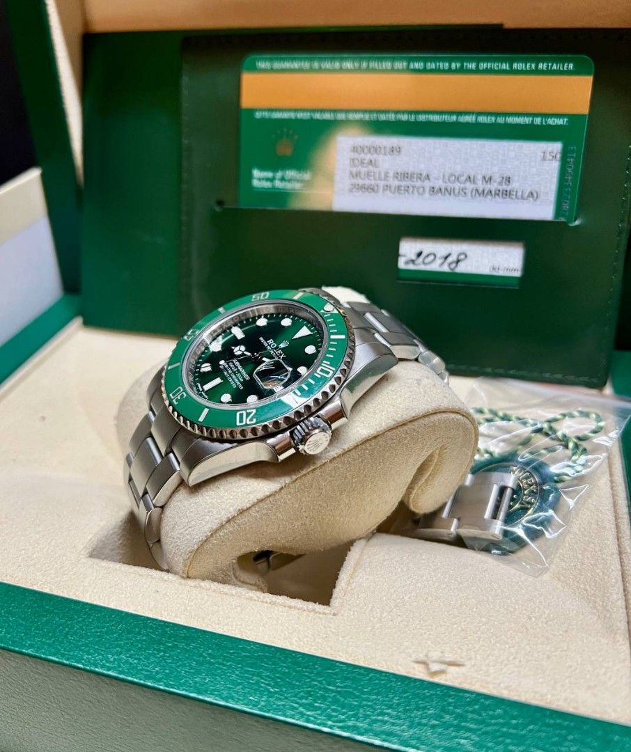 116610LV 2018 Rolex Submariner Hulk Luxury Watches on Carousell