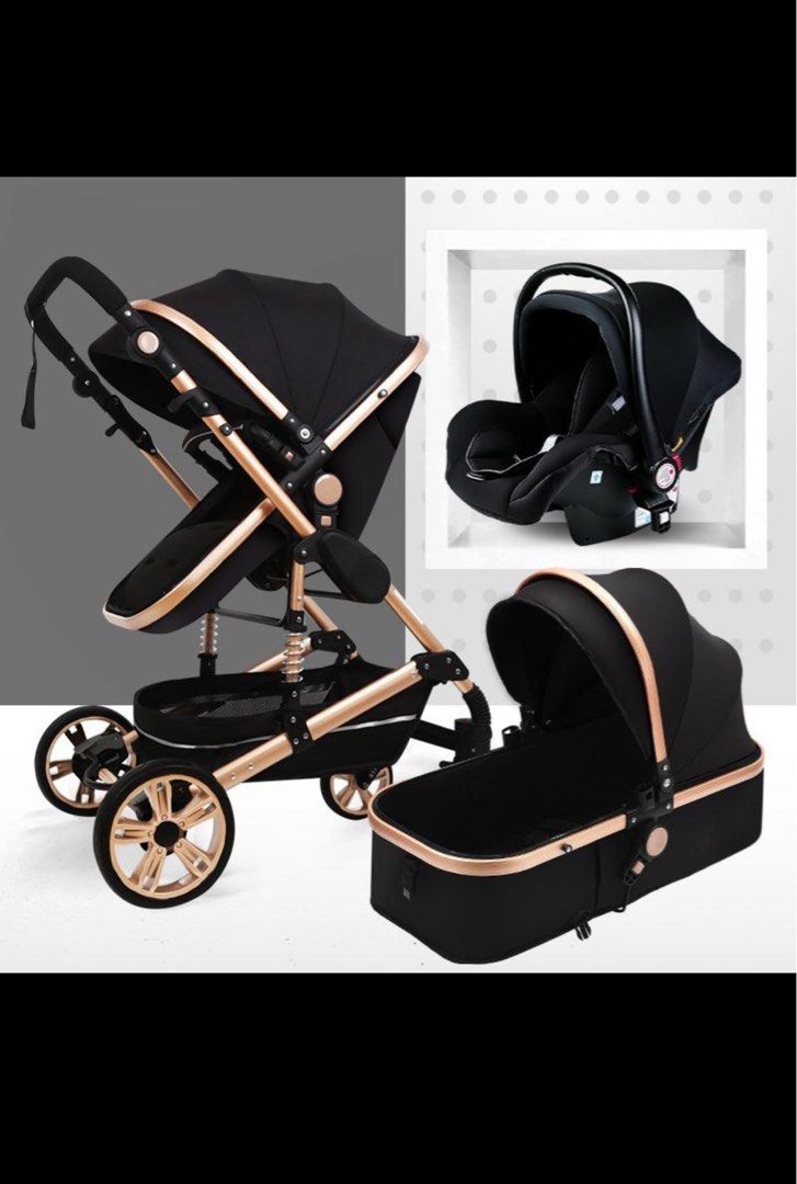 3 in 1 Heavy duty Stroller without Car seats, Babies & Kids, Going Out