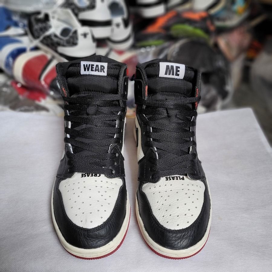 43 NIKE AIR JORDAN 1 RETRO HIGH NOT FOR RESALE VARSITY RED SEPATU NIKE AIR JORDAN A1 334 43 NIKE AIR JORDAN 1 RETRO HIGH NOT FOR RESALE