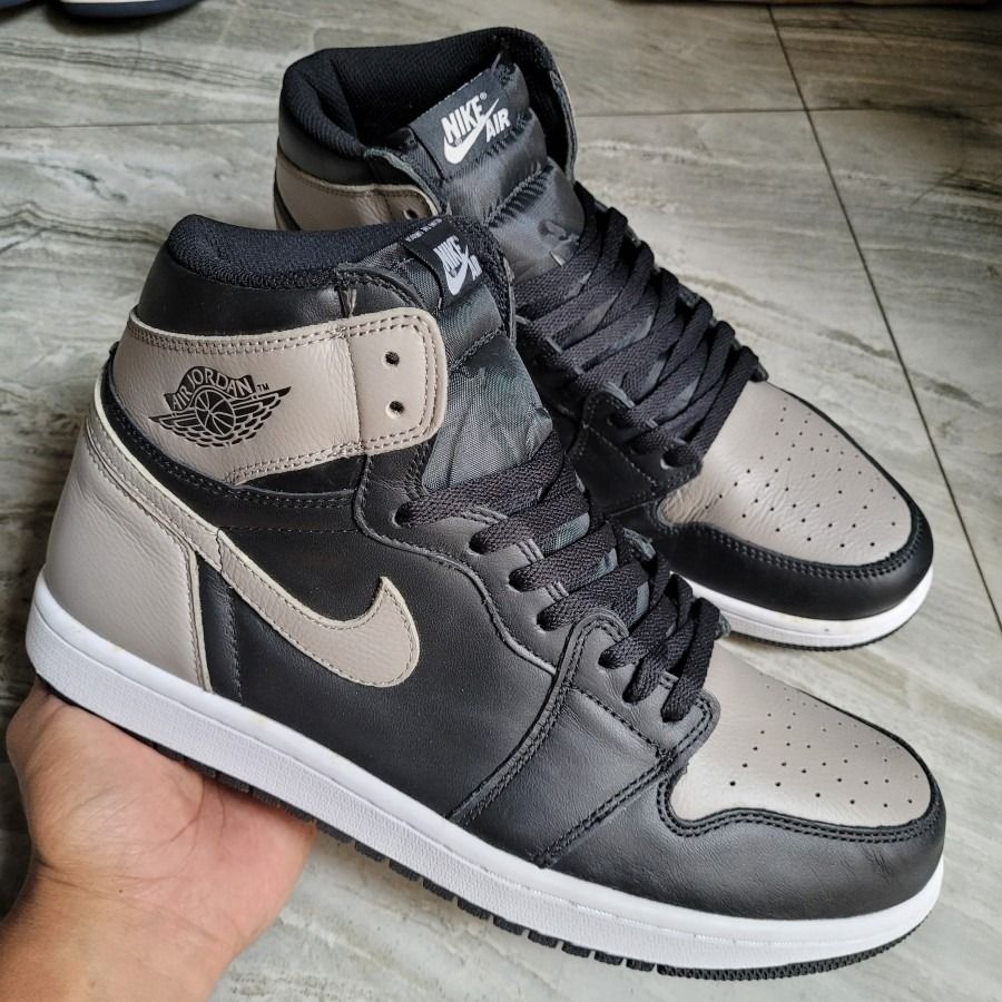 46 NIKE AIR JORDAN 1 RETRO HIGH SHADOW SEPATU NIKE AIR JORDAN