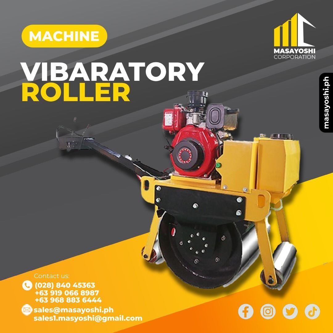 6HP Single Drum Vibratory Roller Diesel Drum Roller Drum Rolling