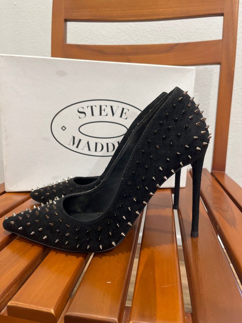 70 OFF Steve Madden VALA S Black Spiky Heels