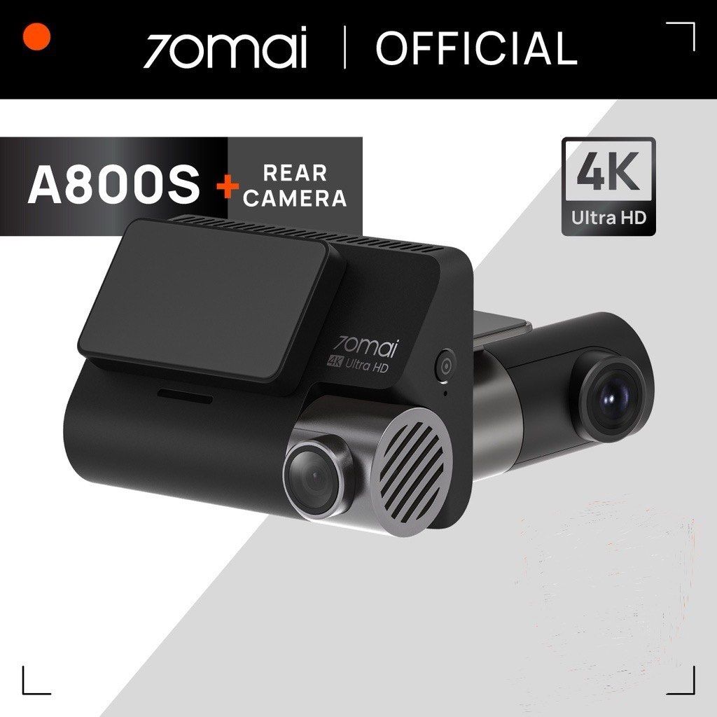 70mai Dash Cam A800S+Rear Cam Set(4K), Car Accessories, Accessories on ...