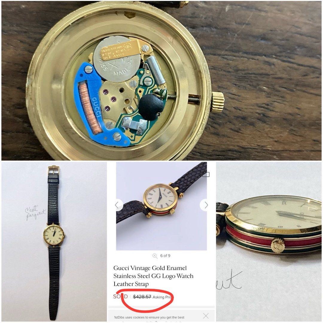 Gucci watch clearance from the 80s