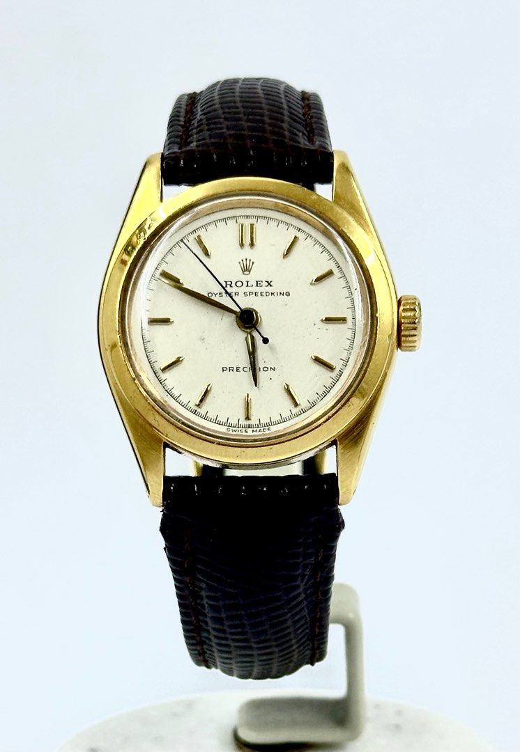 6020 Oyster Speedking 29 mm 710 ROLEX 6020 Oyster Speedking Original Dial Repair Gold Plated