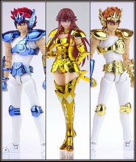 Bandai Anime Heroes Saint Seiya Phoenix Ikki Action Figure Set, 3 Pieces