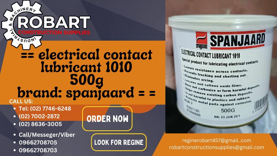 == electrical contact lubricant 1010 500g brand spanjaard