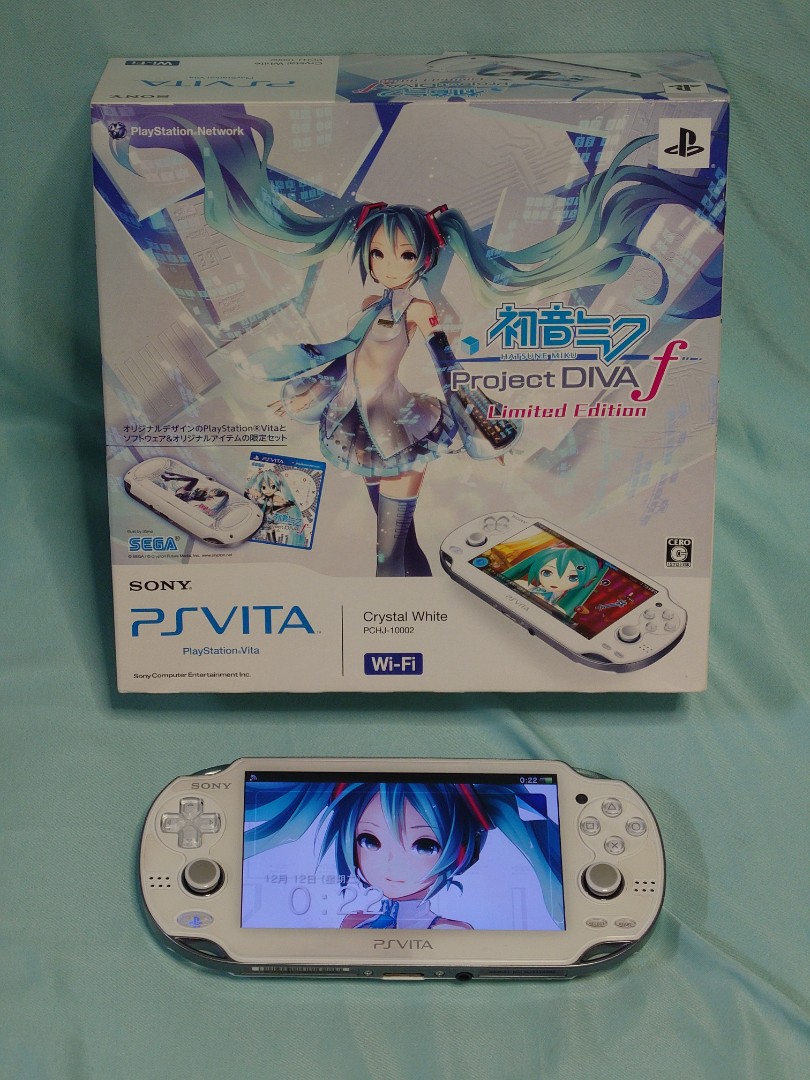 初音未來HATSUNE MIKU Project DIVA f Limited Edition PS Vita, 電子 