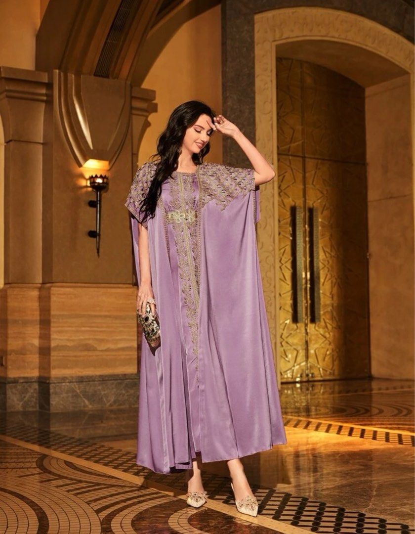 Abaya sleeve kaftan arabian night Women s Fashion Muslimah