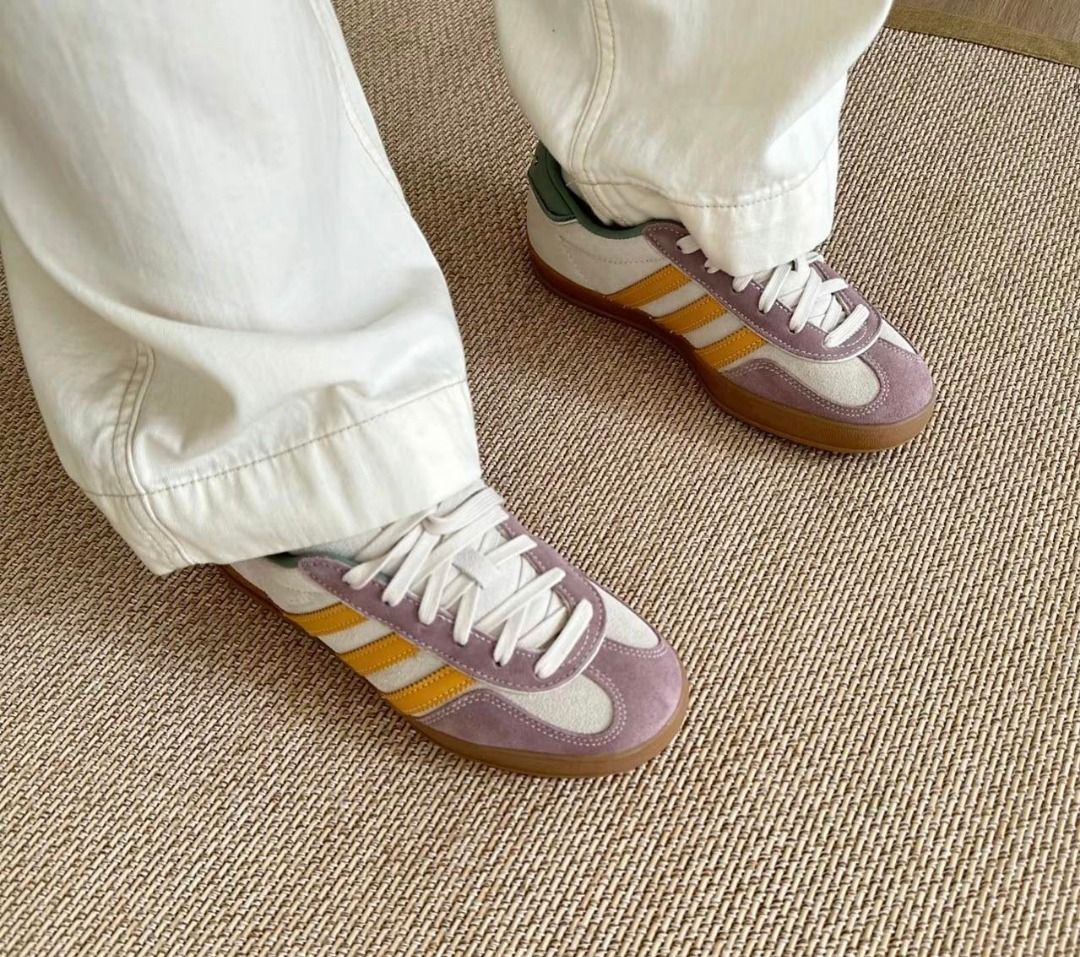 adidas gazelle silver green womens Adidas Womens Gazelle Indoor W Magic Beige White Gum IH5482  Sneaker  Junkies