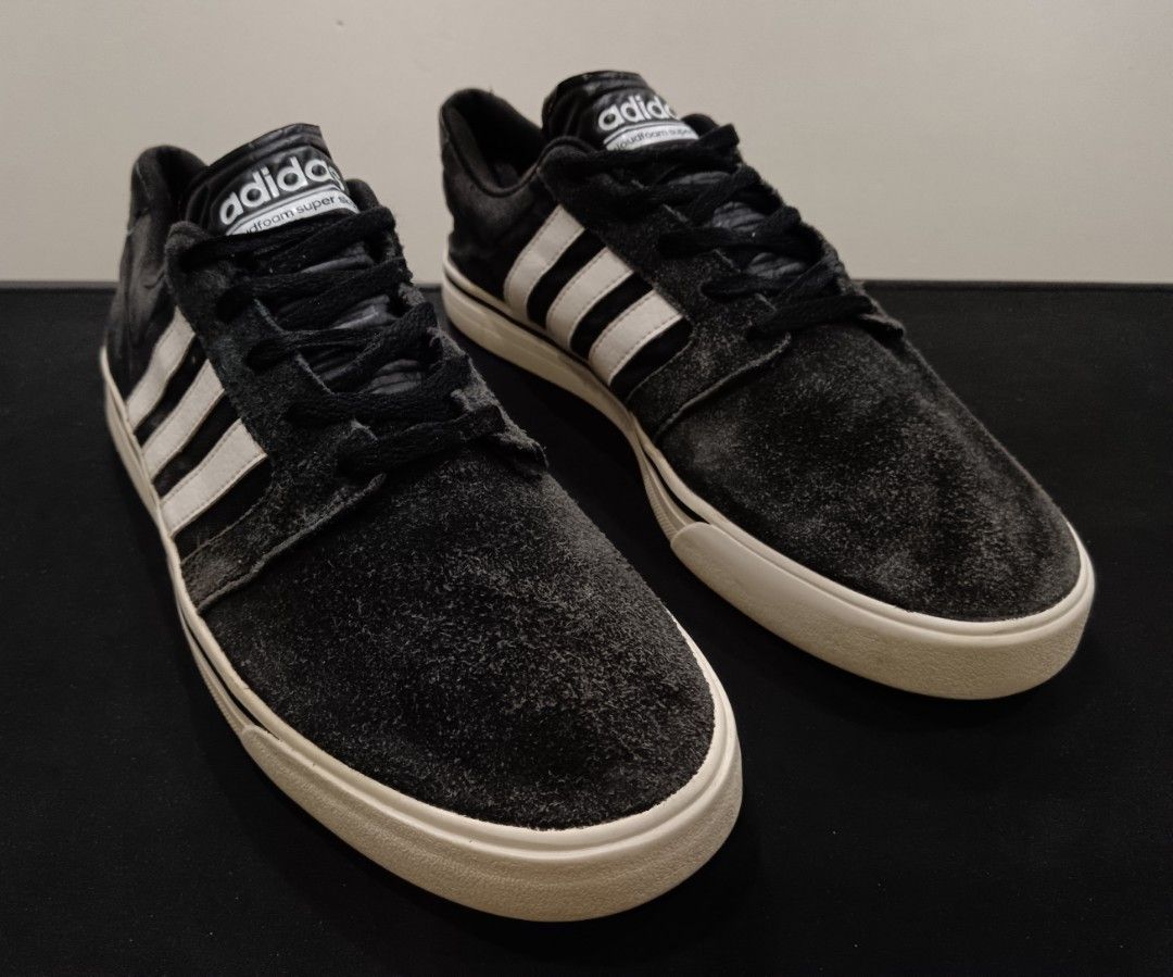 Adidas cloudfoam clearance suede