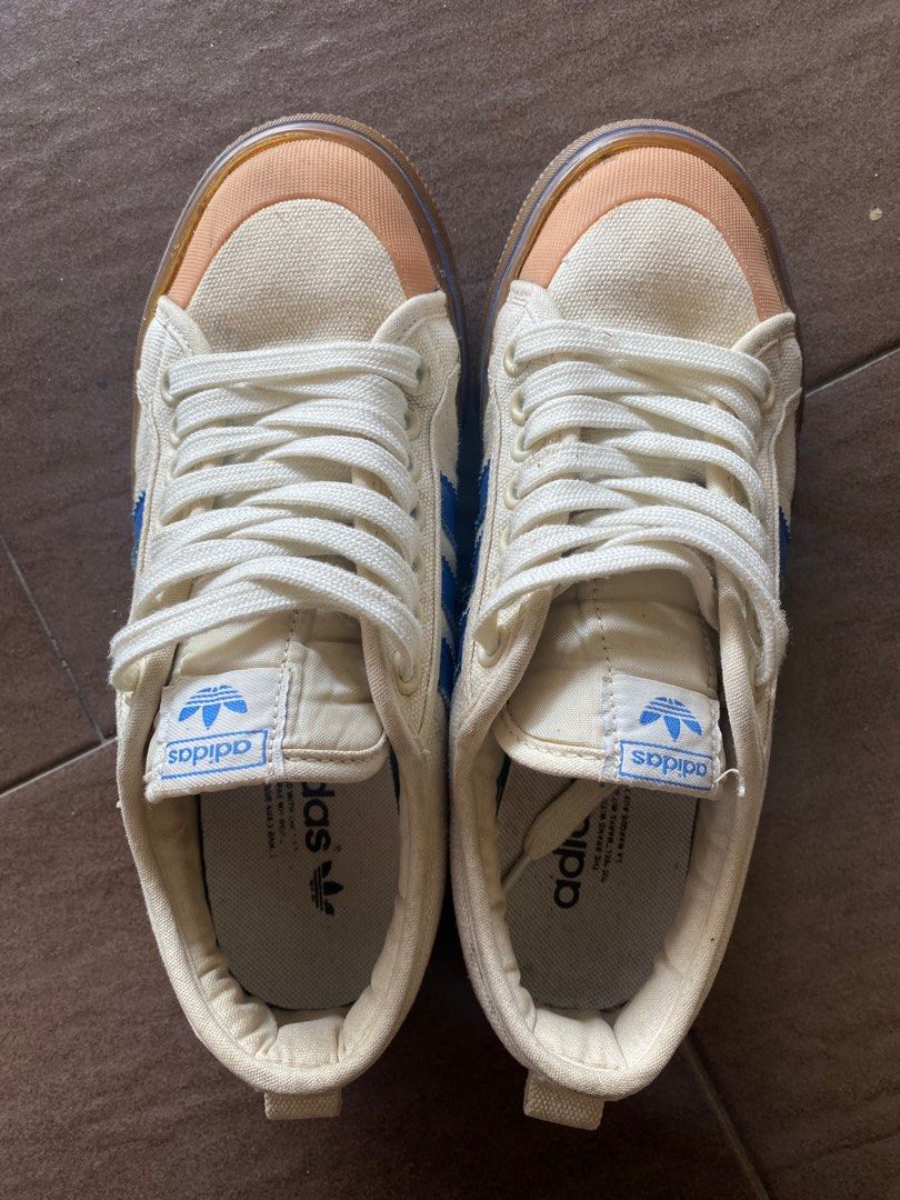 ADIDAS NIZZA GUM SOLE Men s Fashion Footwear Sneakers on Carousell