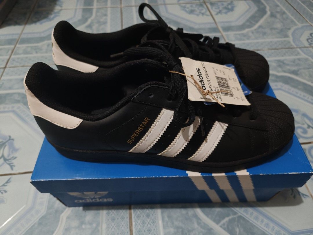 ADIDAS ORIGINALS SUPERSTAR FOUNDATION B27140 Core Black White 2019