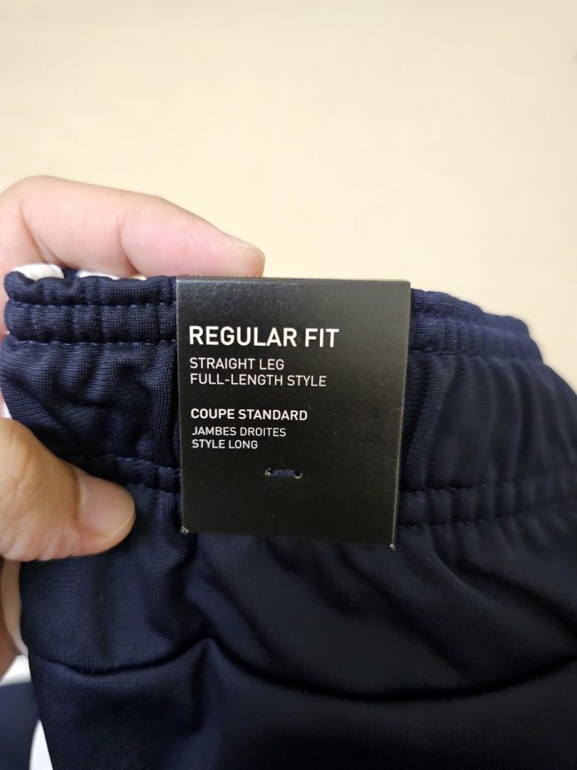 adidas Primegreen Essentials Warm-up Open Hem 3-stripes Track Pants in Blue  for Men