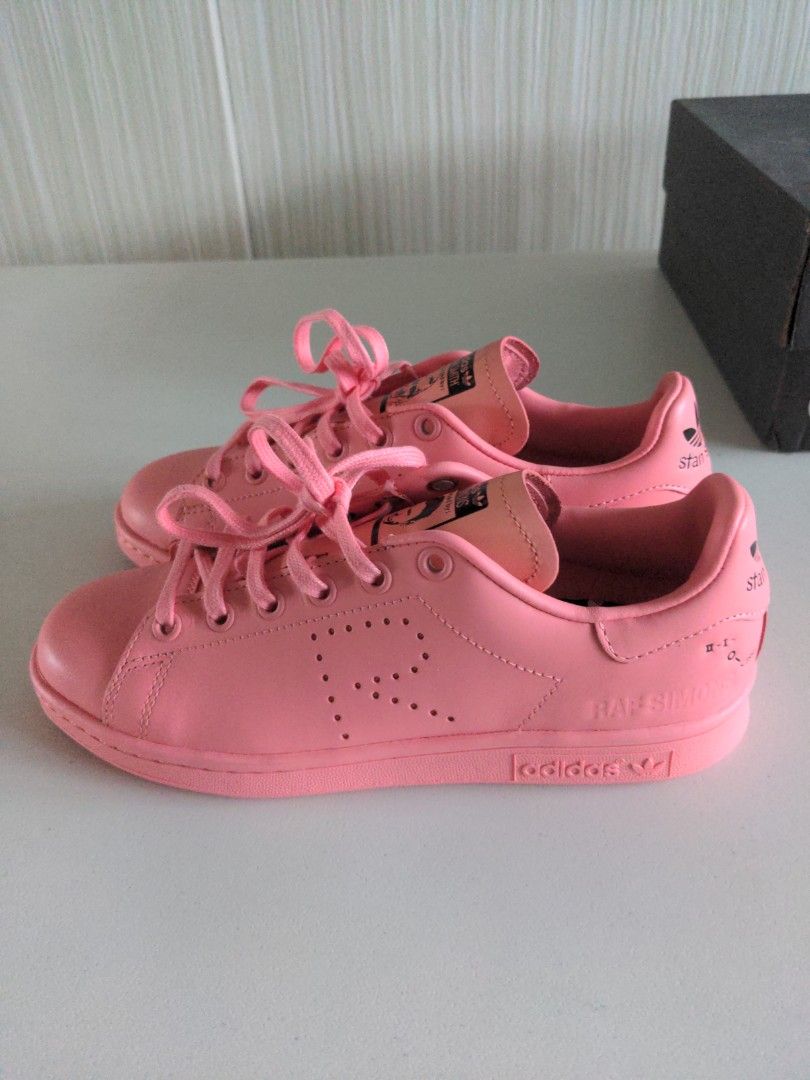 Adidas raf simons stan smith light pink on sale