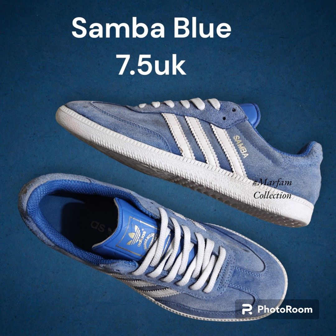 Samba clearance suede blue