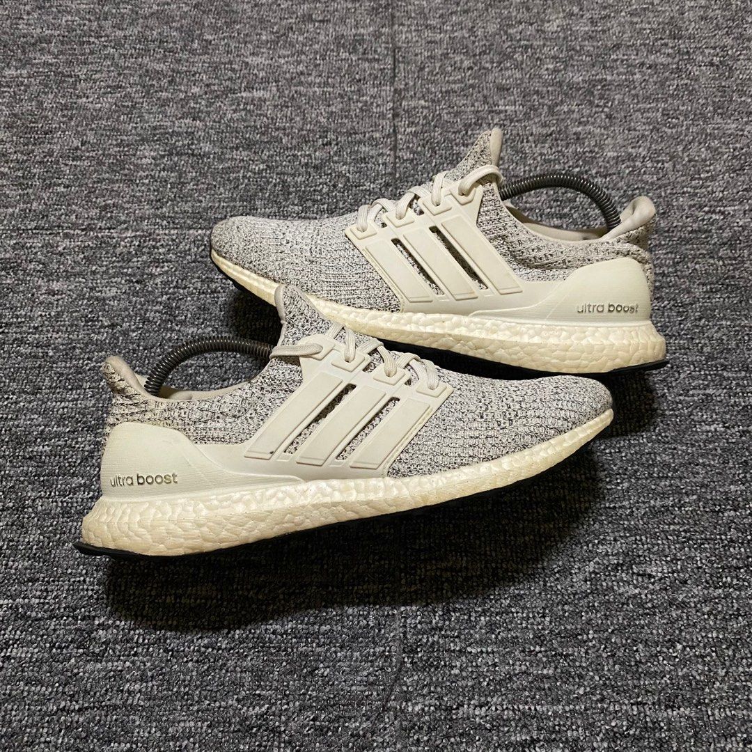 Ultra boost non dyed white on feet hotsell