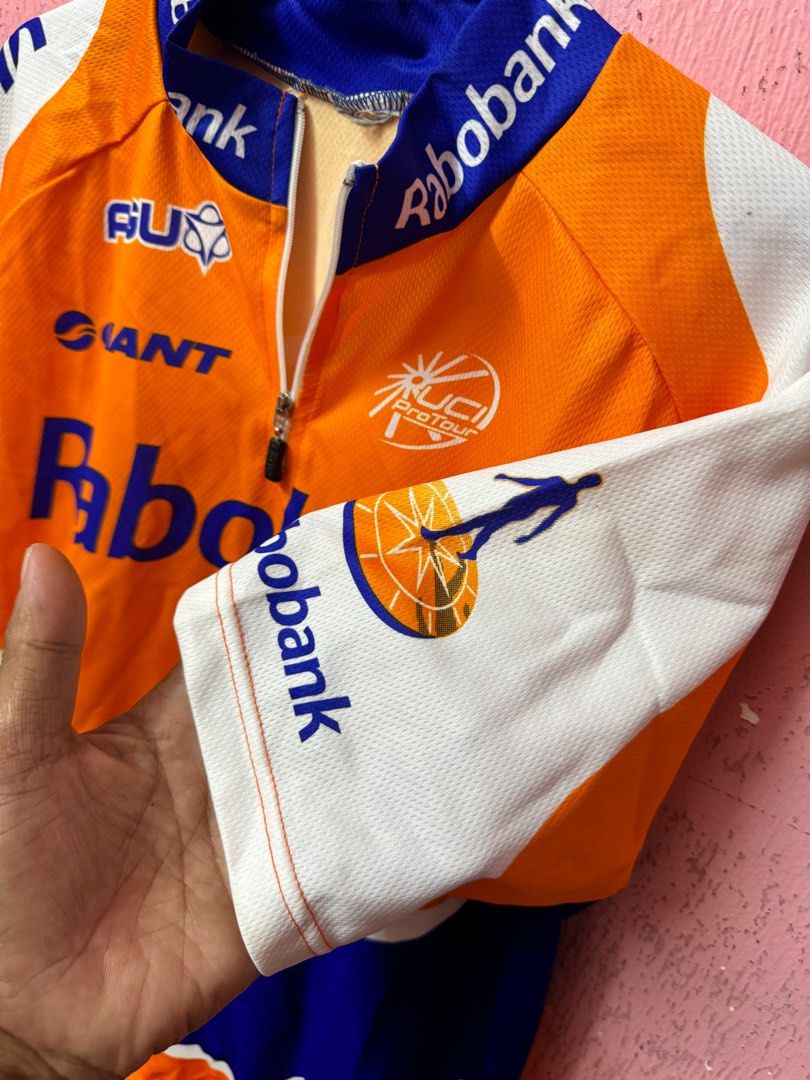 AGU RABOBANK TEAM CYCLING JERSEY, Sports Equipment, Bicycles & Parts ...
