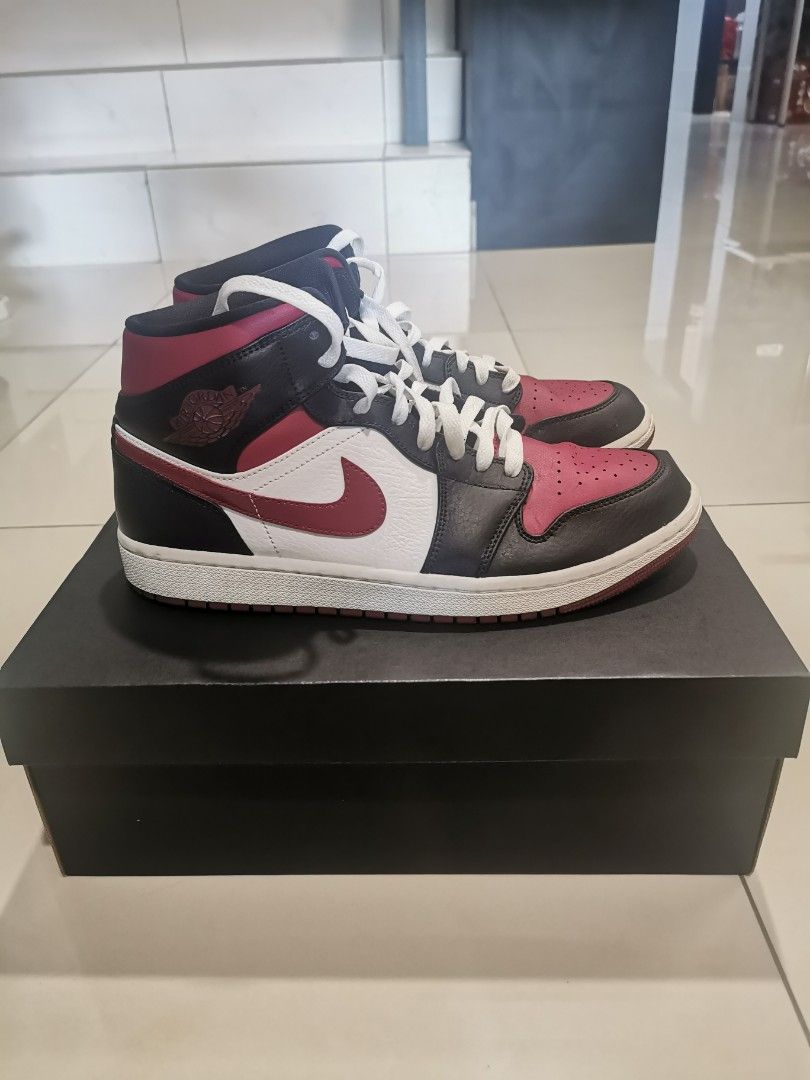 aj1 mid noble red