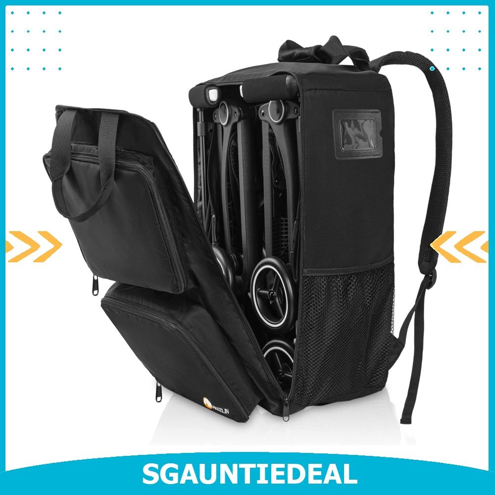 Fold up deals stroller backpack