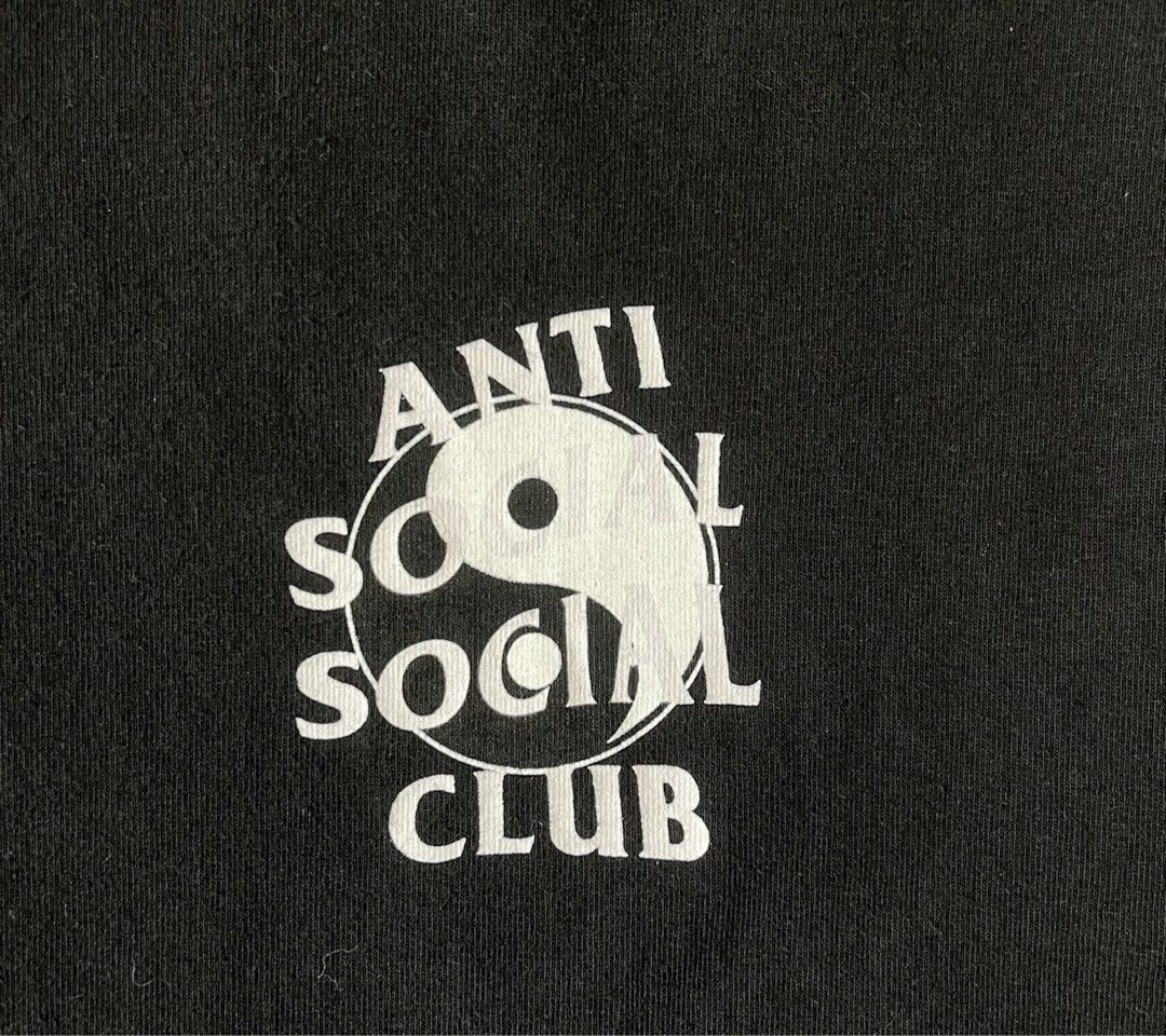 Anti Social Social Club Yin Yang Tee Men s Fashion Tops Sets