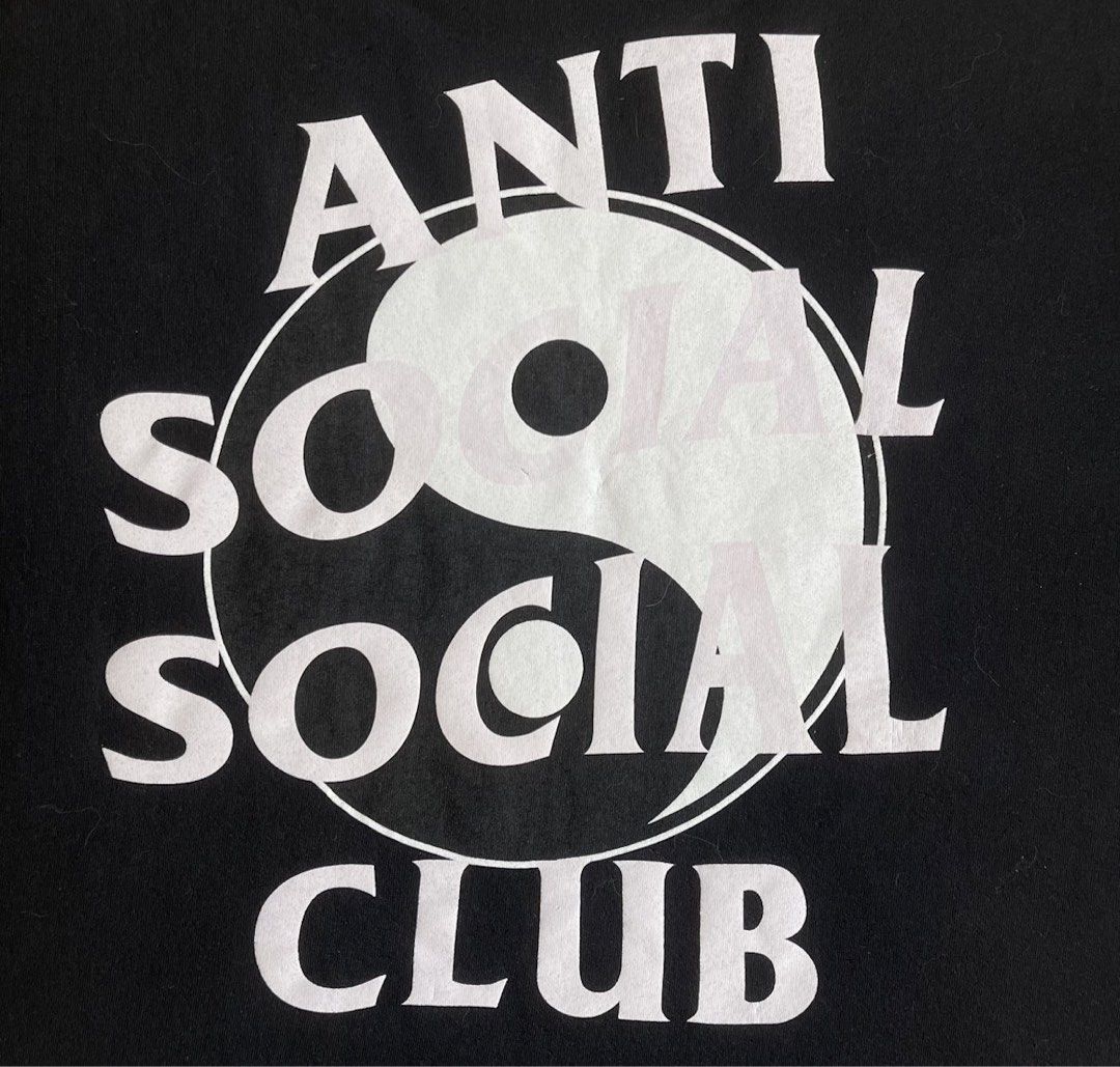 Anti social social club ying yang hoodie on sale