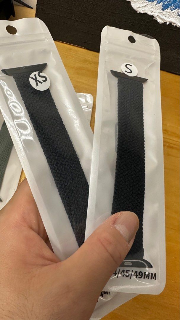 Apple Watch Braided Solo Loop Bands 3rd Party 44 45 49mm