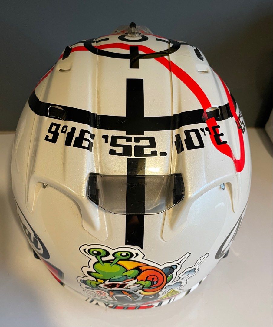 Arai RX7 RR5 GP Haga Monza Nitro Nori Helmet Motorcycles