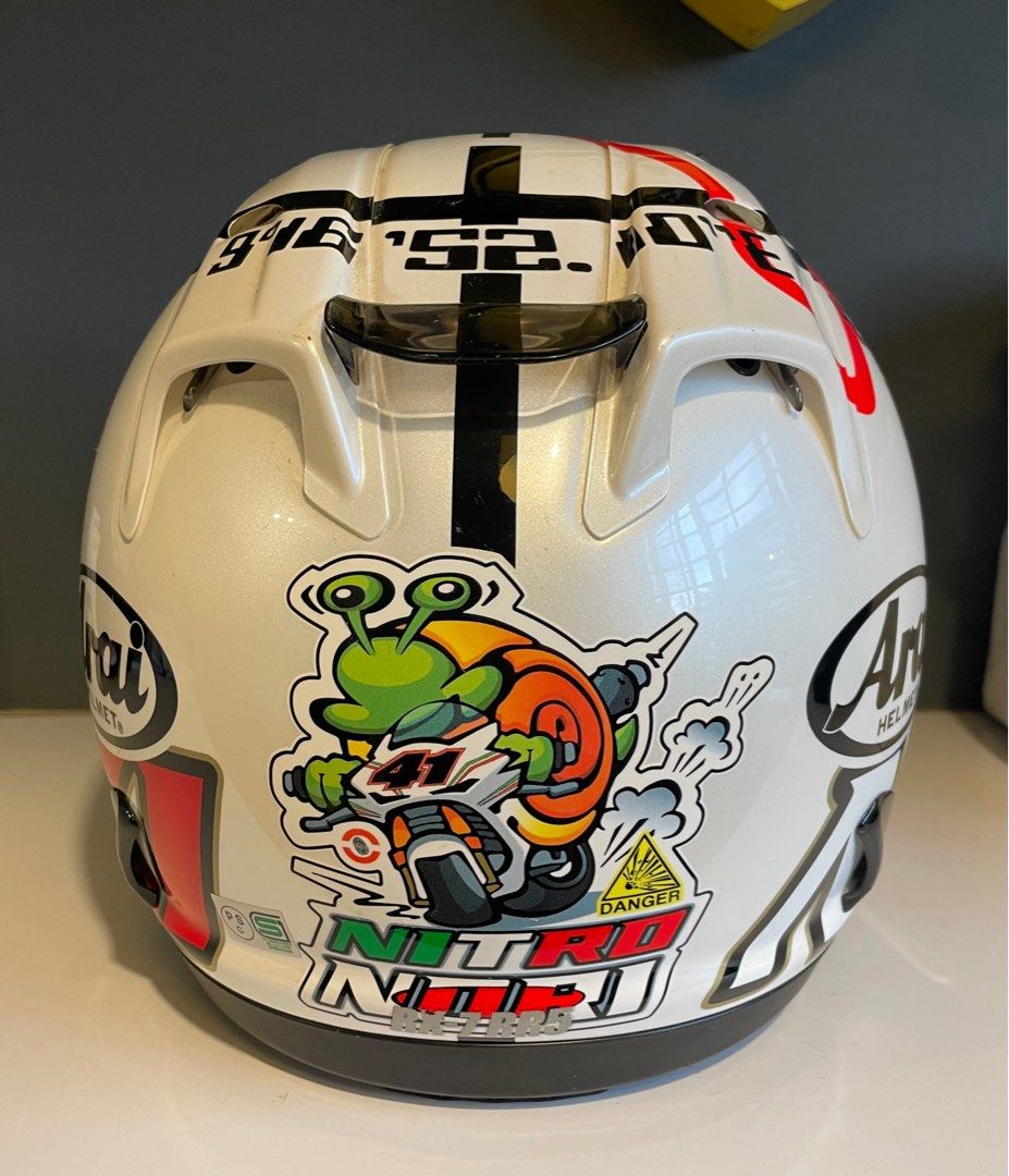 Arai RX7 RR5 GP Haga Monza Nitro Nori Helmet Motorcycles