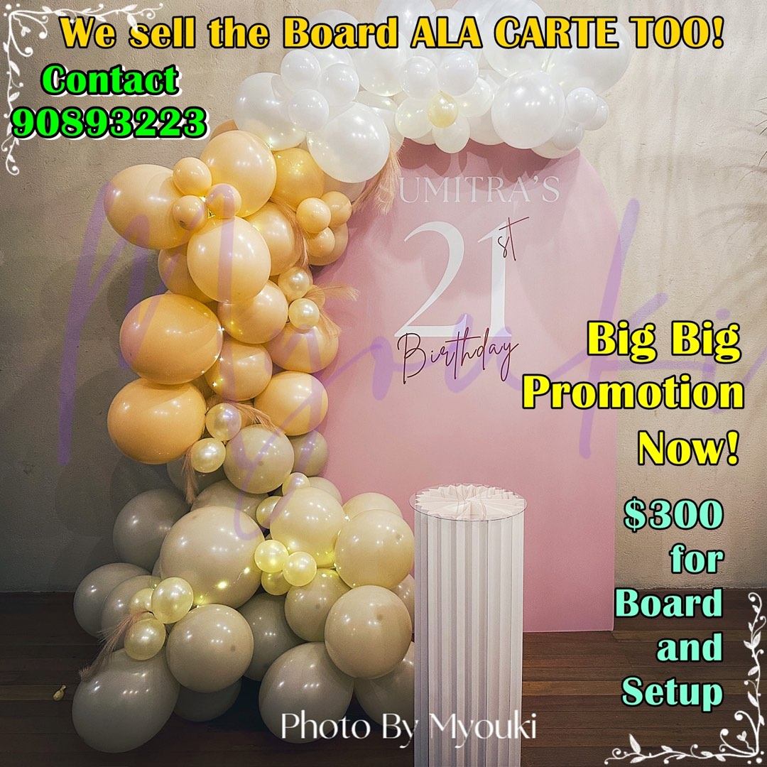 Arch Foam board Custom Backdrop, Lifestyle Services, Event & Party