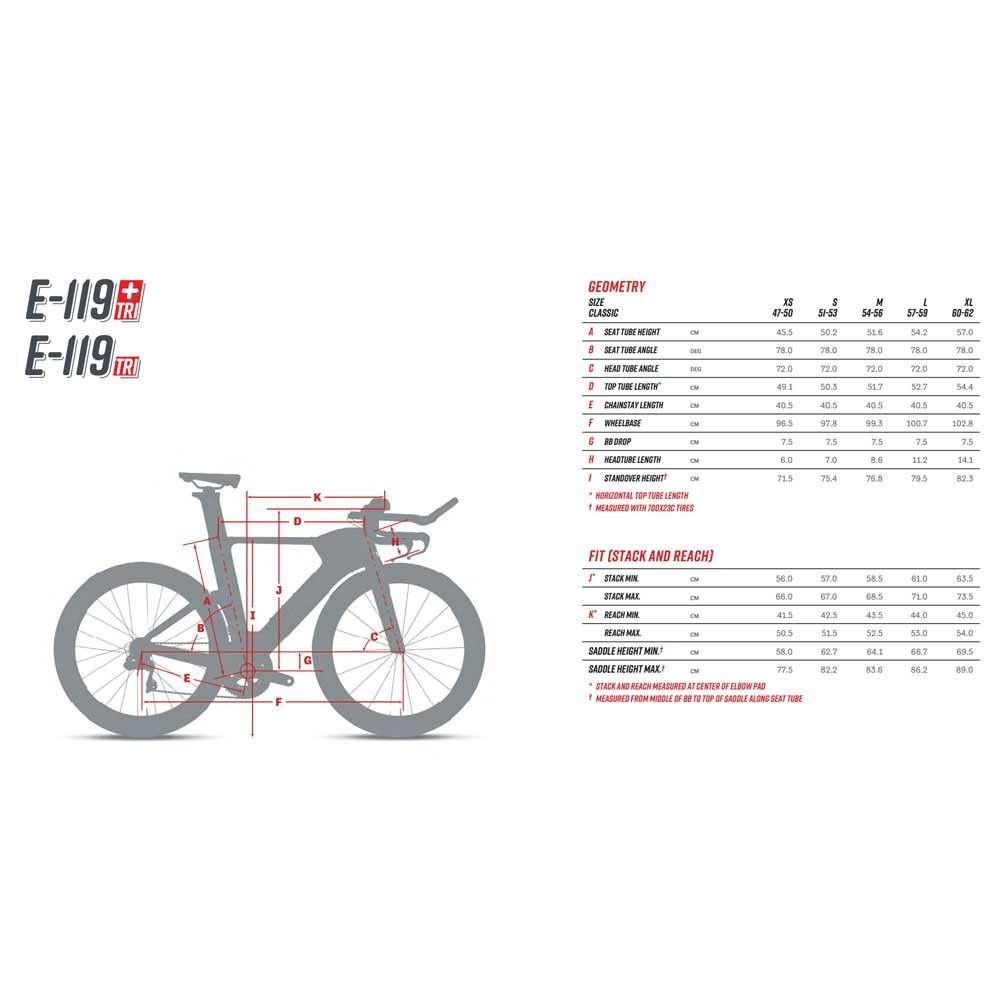 Argon 18 e118 size guide shop