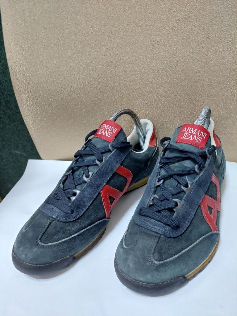 Armani shoes Men s Fashion Footwear Sneakers on Carousell